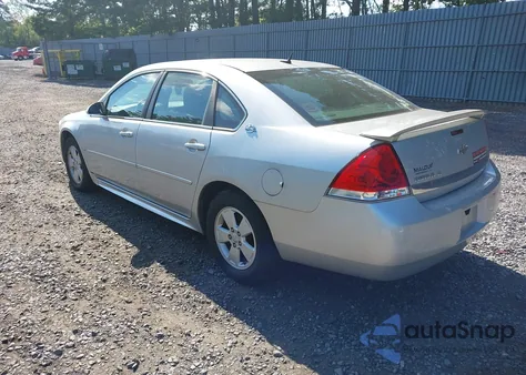 2009 Chevrolet Impala Lt из США, поврежденный, VIN 2G1WT57N291156695
